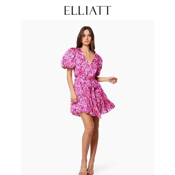 NWT Elliatt Heartfelt Dress Pink - Picture 2 of 12